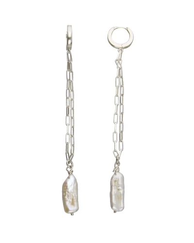 Kolczyki CHAIN PEARL